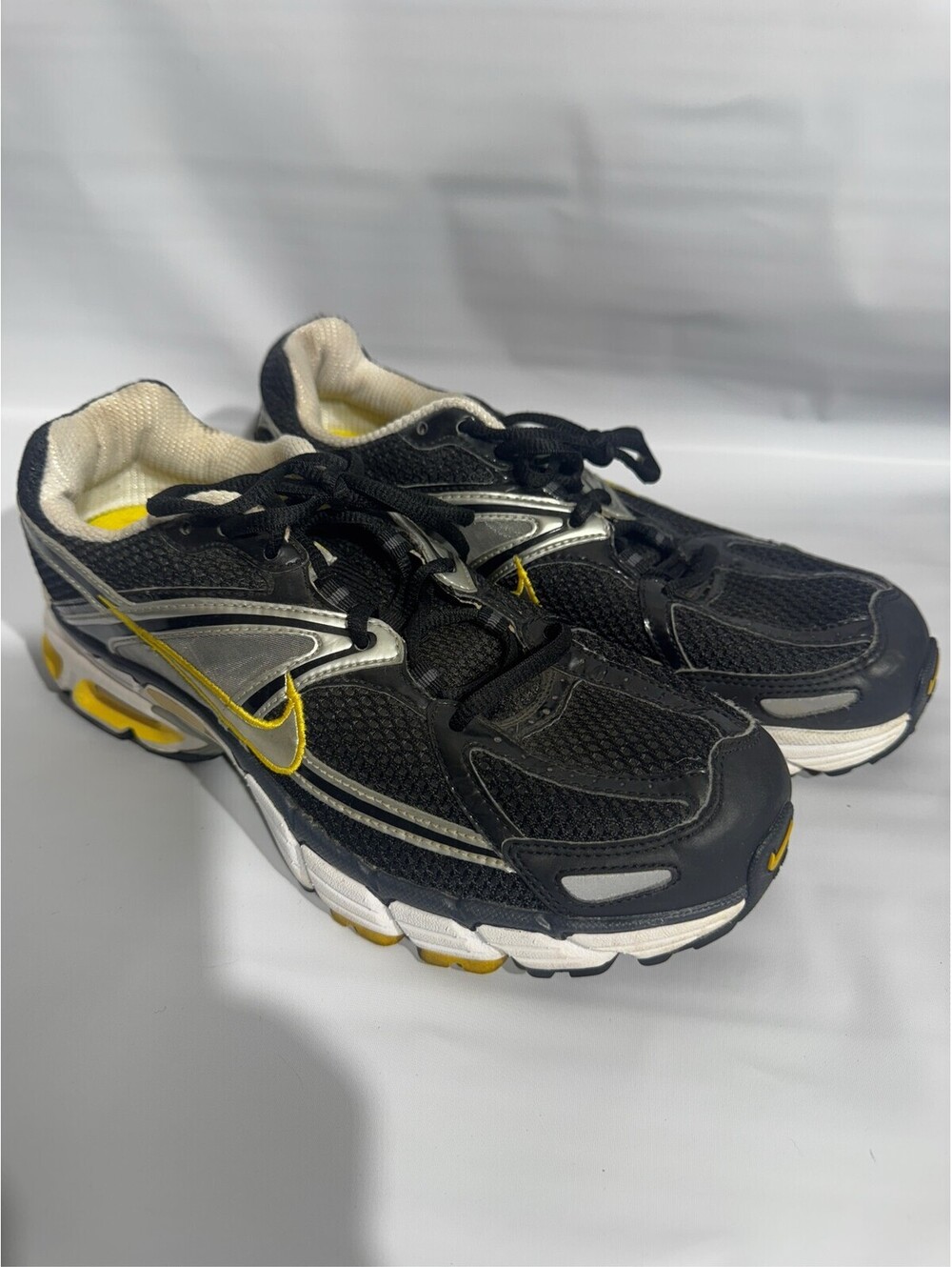 Nike V5 RNR Men's Running Shoes, Black/Silver/Yellow